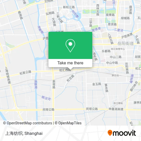 上海纺织 map