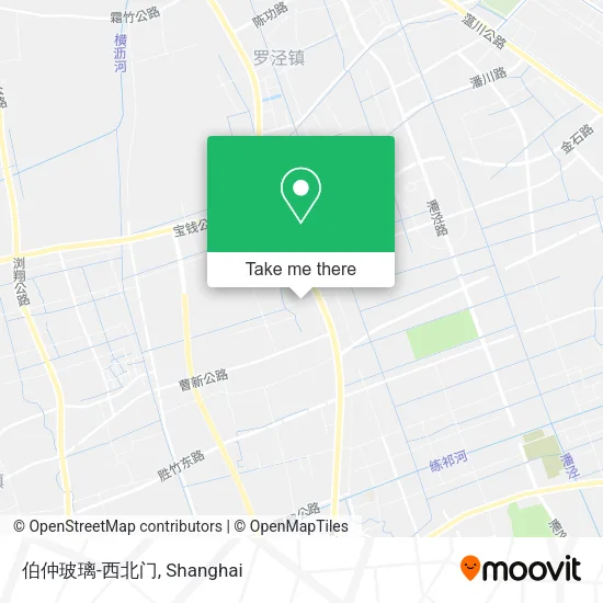 伯仲玻璃-西北门 map