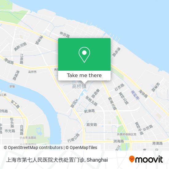 上海市第七人民医院犬伤处置门诊 map