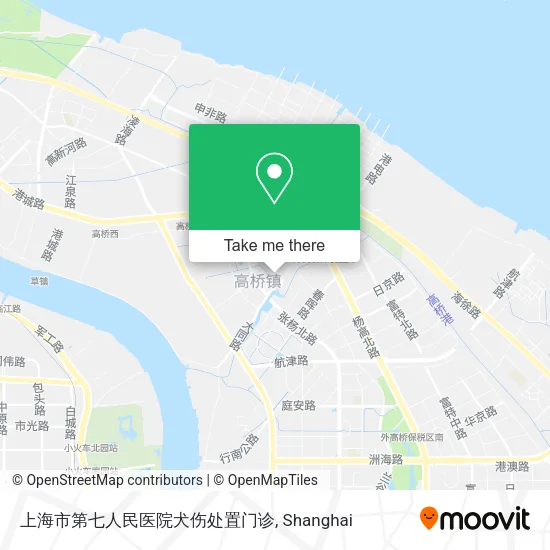 上海市第七人民医院犬伤处置门诊 map