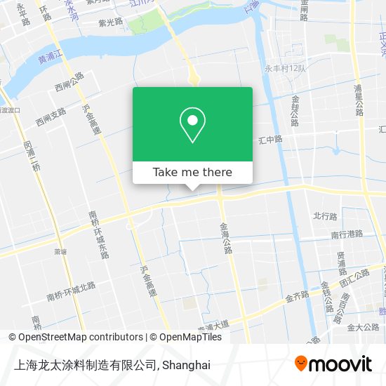 上海龙太涂料制造有限公司 map