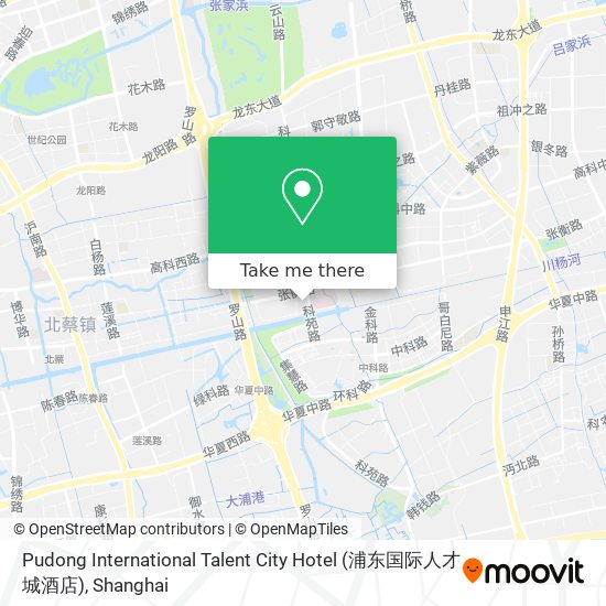 Pudong International Talent City Hotel (浦东国际人才城酒店) map