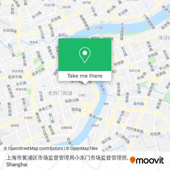 上海市黄浦区市场监督管理局小东门市场监督管理所 map