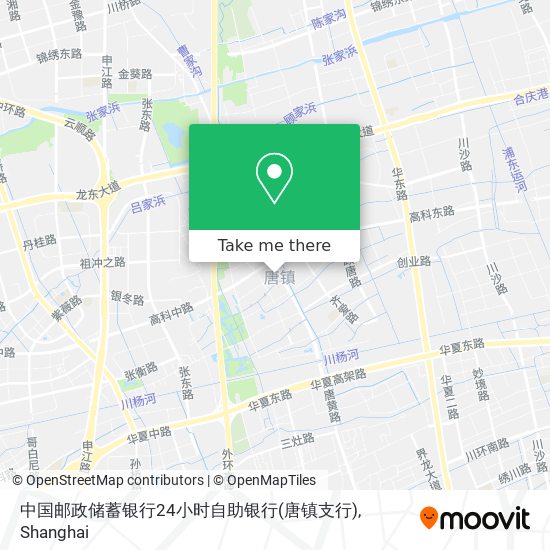 中国邮政储蓄银行24小时自助银行(唐镇支行) map