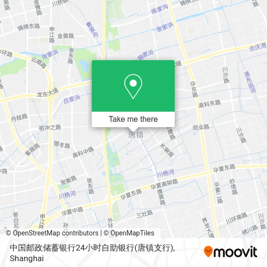 中国邮政储蓄银行24小时自助银行(唐镇支行) map