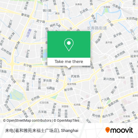 来电(羲和雅苑来福士广场店) map