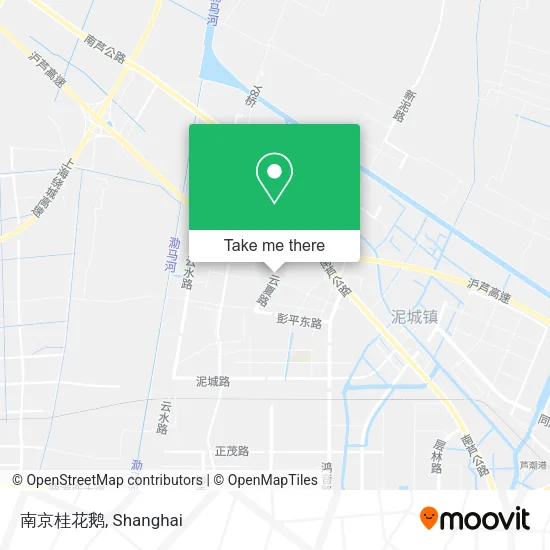 南京桂花鹅 map