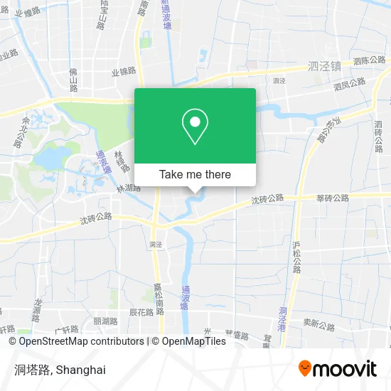 洞塔路 map