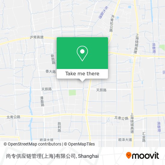 尚专供应链管理(上海)有限公司 map