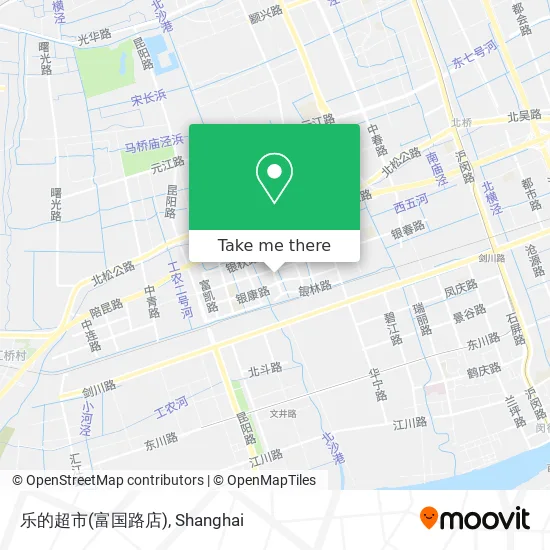 乐的超市(富国路店) map