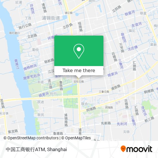 中国工商银行ATM map