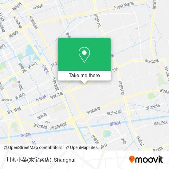 川湘小菜(东宝路店) map