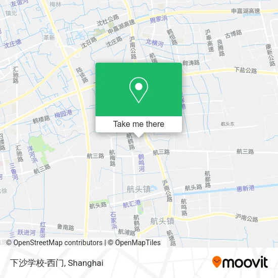 下沙学校-西门 map