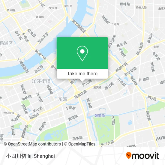 小四川切面 map