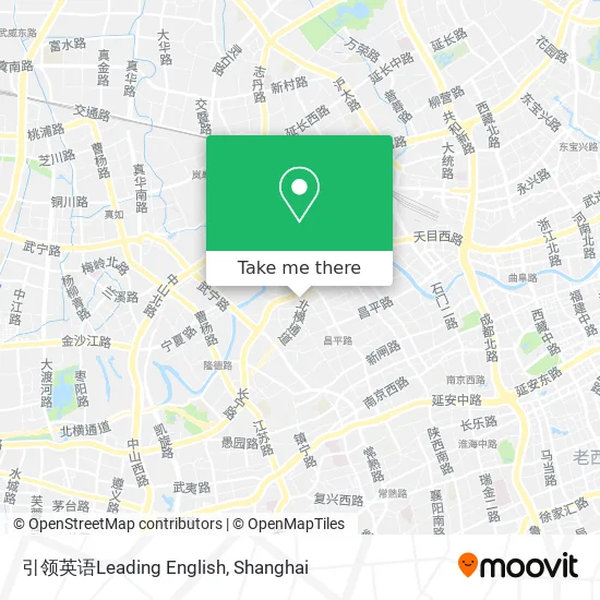 引领英语Leading English map