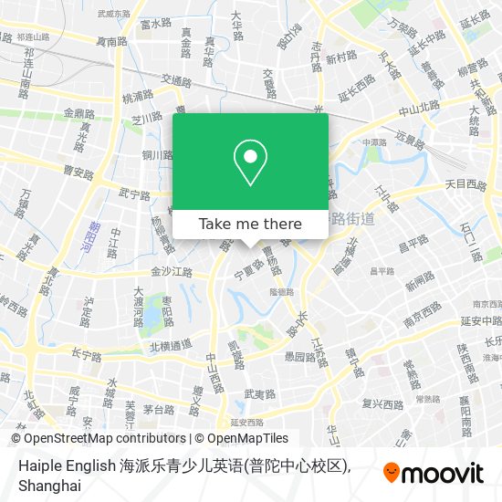 Haiple English 海派乐青少儿英语(普陀中心校区) map