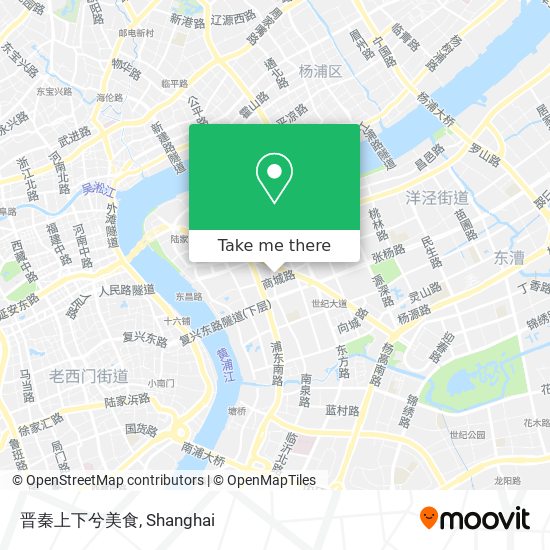 晋秦上下兮美食 map