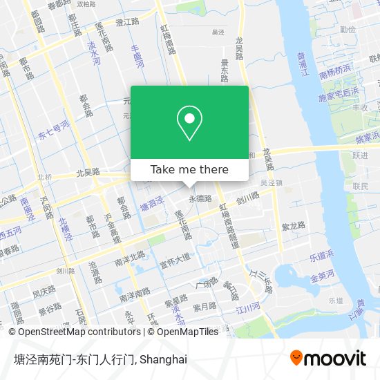塘泾南苑门-东门人行门 map