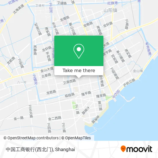 中国工商银行(西北门) map