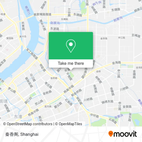 秦香阁 map
