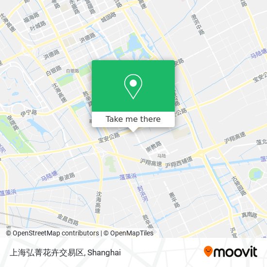 上海弘菁花卉交易区 map
