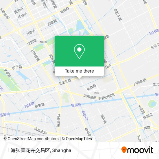 上海弘菁花卉交易区 map