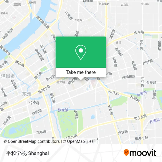 平和学校 map