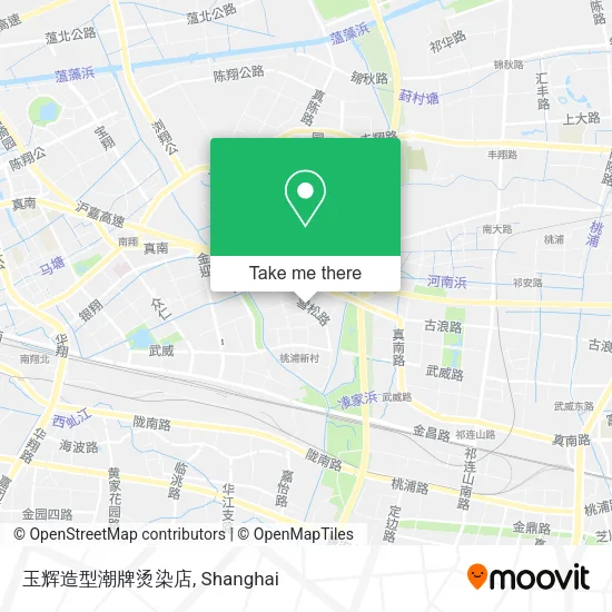 玉辉造型潮牌烫染店 map