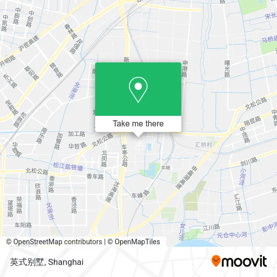 英式别墅 map