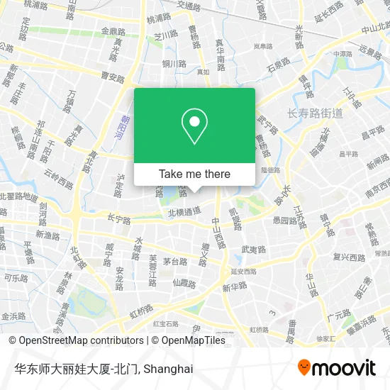 华东师大丽娃大厦-北门 map