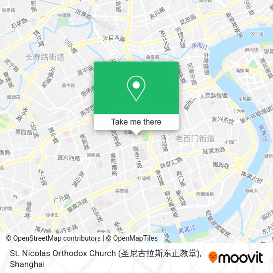 St. Nicolas Orthodox Church (圣尼古拉斯东正教堂) map