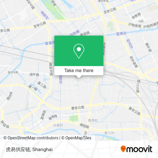 虎易供应链 map