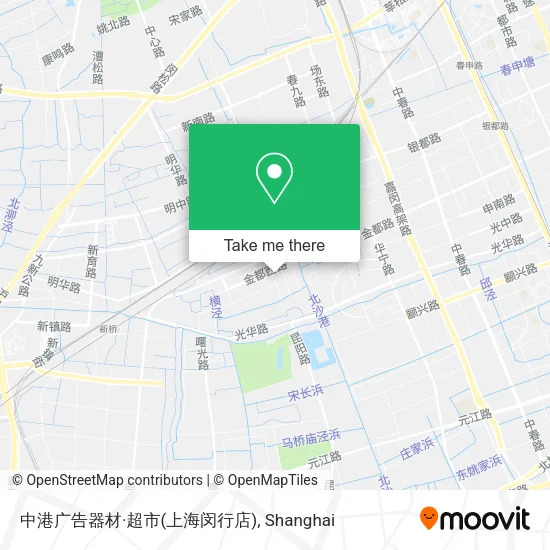 中港广告器材·超市(上海闵行店) map
