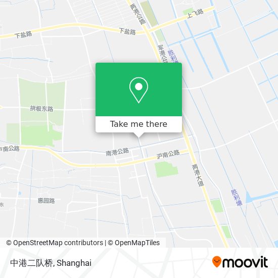 中港二队桥 map