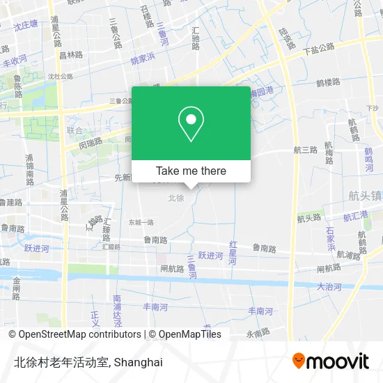 北徐村老年活动室 map