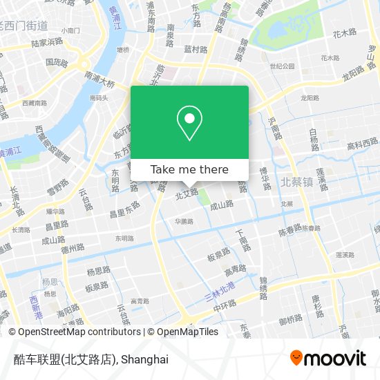 酷车联盟(北艾路店) map