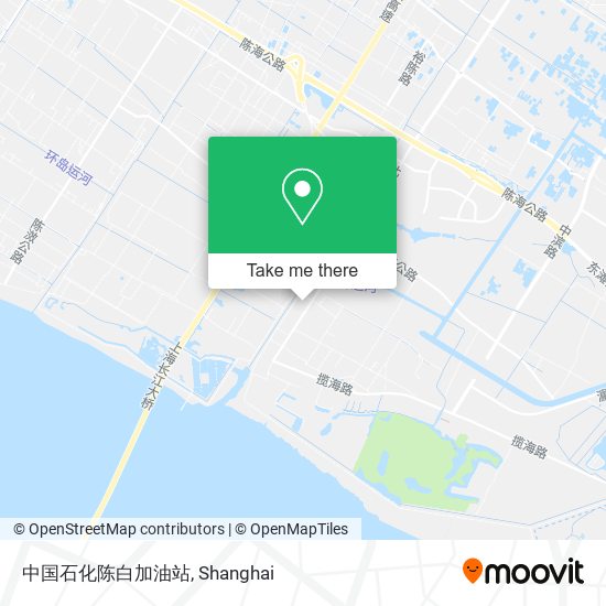 中国石化陈白加油站 map