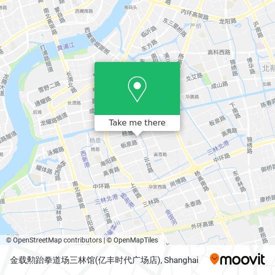 金载勲跆拳道场三林馆(亿丰时代广场店) map