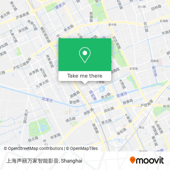上海声丽万家智能影音 map