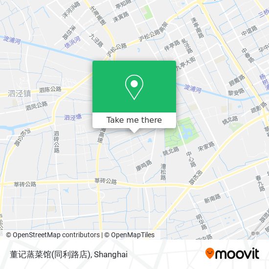 董记蒸菜馆(同利路店) map