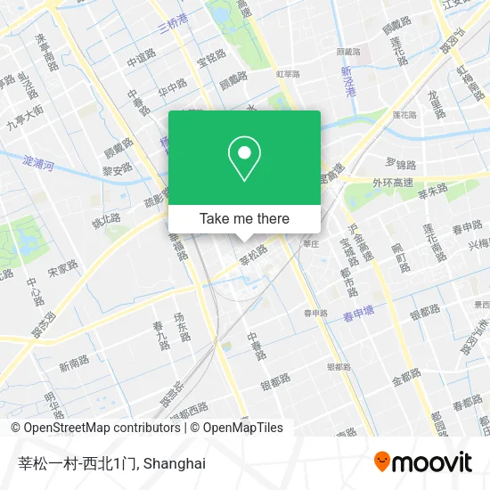 莘松一村-西北1门 map