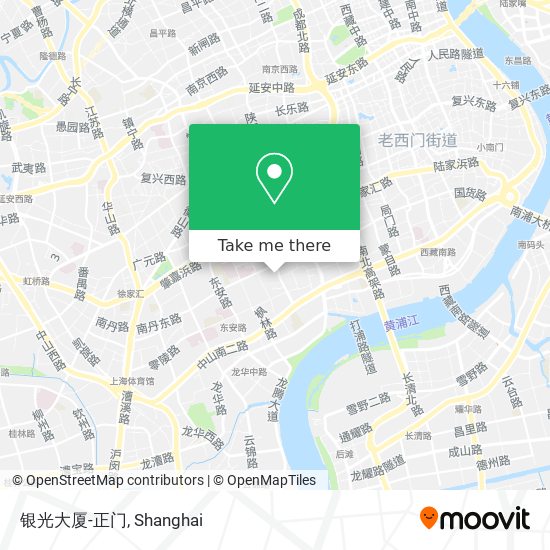 银光大厦-正门 map