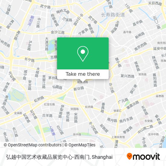 弘越中国艺术收藏品展览中心-西南门 map