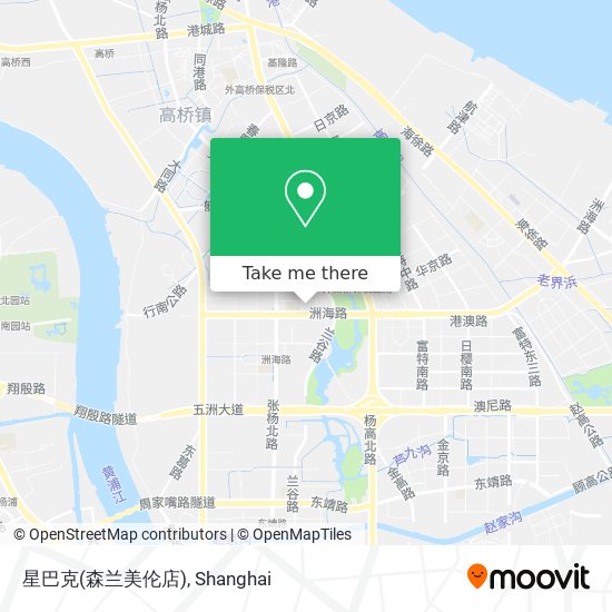 星巴克(森兰美伦店) map