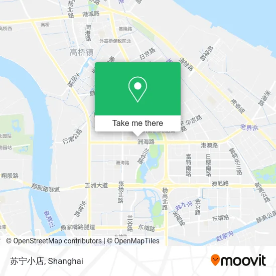 苏宁小店 map