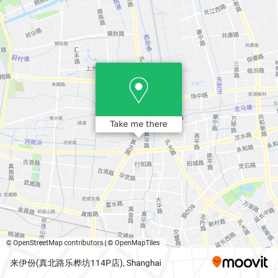 来伊份(真北路乐桦坊114P店) map