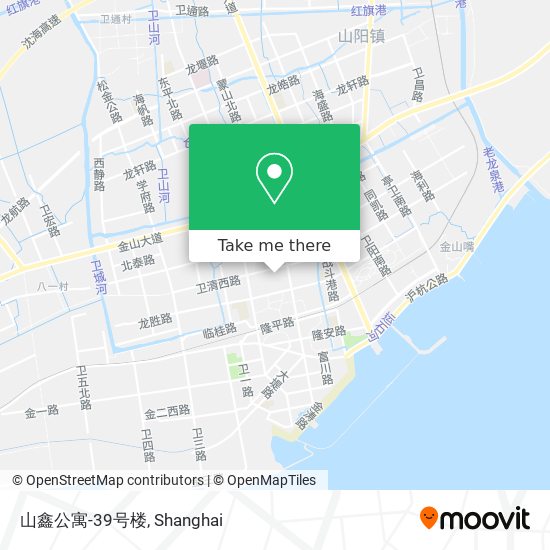 山鑫公寓-39号楼 map