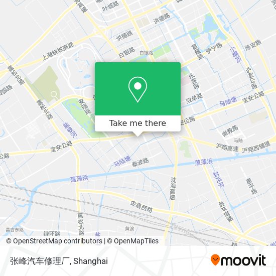 张峰汽车修理厂 map