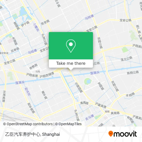 乙臣汽车养护中心 map