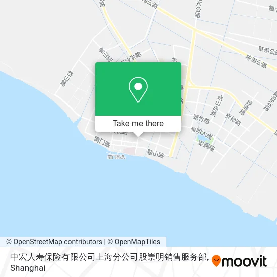 中宏人寿保险有限公司上海分公司股崇明销售服务部 map